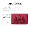 jógový blok, bloček na jógu, jógová cihlička