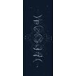 Designová podložka na jógu MOON PHASE