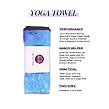 jógový ručník, fitness ručník, ručník na cvičení