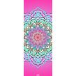 YOGGYS [LOTUS BLOSSOM] růžová designová jógová podložka s mandalou