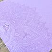 Podložka na cvičení tpe BASIC MANDALA LILA