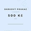 dárkový poukaz 500 Kč