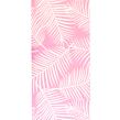 YOGGYS [PINK TROPICAL] růžová designová jógová podložka s tropickým motivem