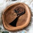 Meditační mala - hematit a rudraksha