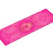 YOGGYS [HAMSA GYPSY SOUL] růžová designová jógová podložka s HAMSOU 