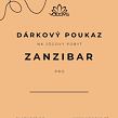 dárkový voucher na pobyt s jógou na Zanzibaru