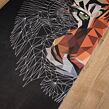 tygr, tiger, rok tygra, jógová podložka, podložka na jógu, jógamatka, yoga mat